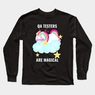 qa tester Long Sleeve T-Shirt